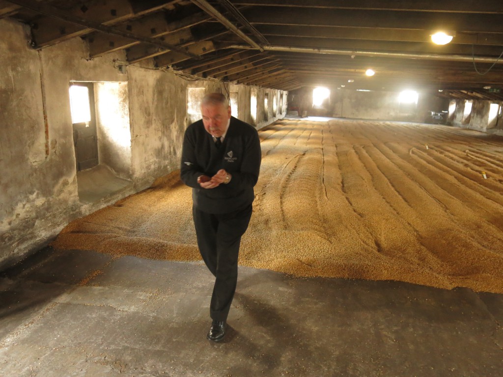 James at the Malting Floor of Highland Park 